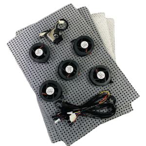 Système de Ventilation de refroidissement de siège de voiture haut de gamme coussin de siège de luxe 12V chauffage chaud et refroidissement housses de siège intérieur Acce 1 pièces - Product Image 1