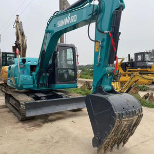 Mini-excavatrice d'occasion haute performance de 9 tonnes Sunward SWE90E, excavatrice de chantier d'occasion pour travaux de terrassement - Product Image 1