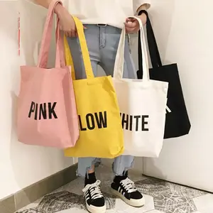 plain white tote bolsa