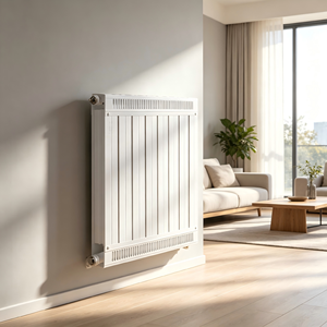 <span class=keywords><strong>Radiateur</strong></span> mural contemporain en laiton et <span class=keywords><strong>aluminium</strong></span> moulé sous pression, horizontal, blanc, anti-corrosion, pour chauffage central à <span class=keywords><strong>eau</strong></span> <span class=keywords><strong>chaude</strong></span> - Product Image 1