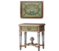 Lit double de luxe en bois massif de style rococo français, personnalisable, hauteur réglable, gravé à la main, antique, pour chambre à coucher de villa