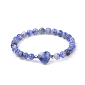 Handmade Unisex Buddhist Trendy Tiger Eye Rose Quartz <b>Beaded</b> <b>Bracelet</b> with Heart Charm 6mm Natural Rose Quartz Anniversary Gift - Product Image 4