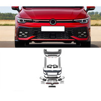 Ensemble complet de pare-chocs avant et arrière pour Volkswagen Golf 8 MK8 Standard/R-line/GTI/R Upgrade MK8.5 GTI Look Bumper Kit