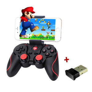 Al por mayor doble vibración clásico <span class=keywords><strong>mando</strong></span> inalámbrica Bluetooth Gamepad para PC Android PS3 controlador de juego para PC - Product Image 1