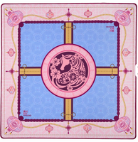 Tapete de Lujo para Mesa de Mahjong Estadounidense, Color Rosa, Año del Caballo, Tamaño Estándar, Superficie Silenciosa de Goma, Diseño Rosa y Azul para Noches de Juego