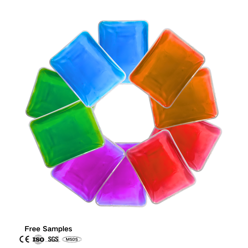 Wholesale Reusable Hot Cool Ice Pack Rectangle Shape Flexible Gel For Therapy Injuries Freezer Gel Ice Pack