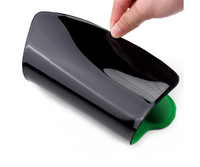 Tapis de souris confortable avec repose-poignets en gel Surface lisse Base en PU antidérapante pour ordinateur portable bureau