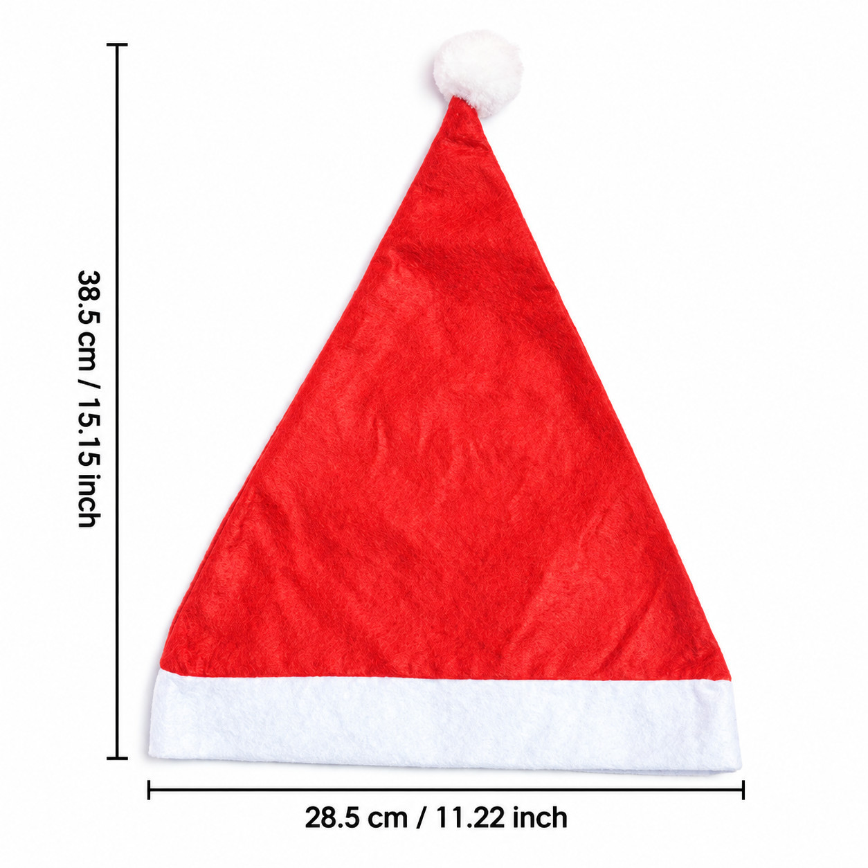 Chapeau de Noël en tissu tapis