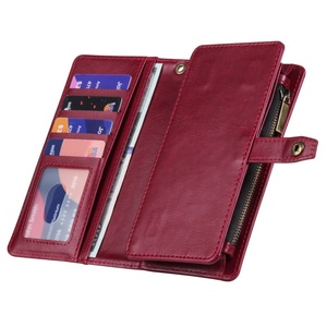 Funda con Diseño de Libro Magnético para Samsung Galaxy 25 Ultra 2025, Compatible con Sam S23 S22 S21 S20 S10 S9, Funda Tipo Cartera con Cierre - Product Image 3