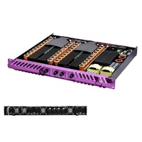 DP41800 1U grande puissance 7200 watts classe D amplificateur numérique large bande travail de puissance pour 110V-260V AC ligne amplificateur de puissance