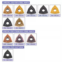 Offre Spéciale OEM Plaquettes de tournage en carbure CBN WNMG060404 et WNMG060408 2025 pour supports de tour CNC, revêtement PVD/CVD, résistantes à l'usure