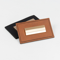 Étiquettes en cuir PU pour vêtements, patchs en cuir PU pour jeans, logo personnalisé en relief, étiquettes métalliques pour vêtements