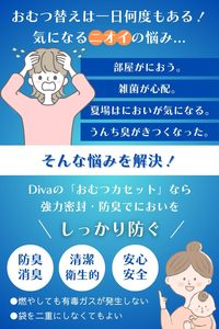 Sacchetti di Ricarica per Contenitori di <span class=keywords><strong>Pannolini</strong></span>, Nuova Cartuccia Deodorante a 7 Strati per Bidone <span class=keywords><strong>Pannolini</strong></span> - Product Image 5