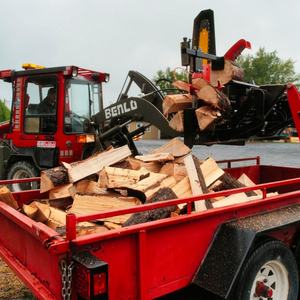 Accesorio Procesador de Leña Hidráulico RIMA RSW400/ RSW480 de 14 Toneladas para Minicargadoras; Procesador de Leña para Minicargadora - Product Image 3