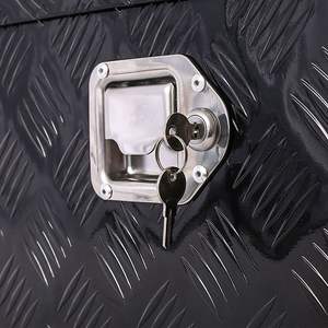 DB 30 pouces boîte à outils en aluminium robuste lit de camion et remorque extérieure pick-up stockage RV stockage PC matériel - Product Image 5