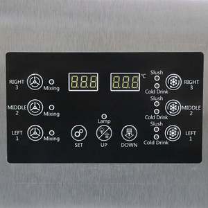 Slush Machine 3 Tanques 15L * 3 Bebida congelada 1200W Uso comercial - Product Image 4