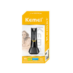 เครื่องโกนขน Kemei KM-3208 แบบชาร์จไฟได้ผ่าน USB กันน้ำระดับ IPX4 สำหรับผู้ชาย ใช้ได้ทั่วร่างกาย - Product Image 1