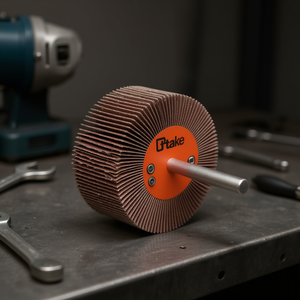 Disco Abrasivo de Tela con Solapa Ttake, 40x25 mm, Eje de 6 mm, Grano 240 - Product Image 3