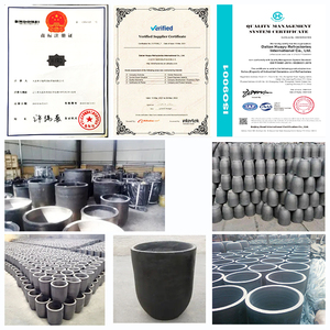 Tiêu chuẩn cao Graphite được phê duyệt chất lượng crucible đất sét crucible ISO giấy chứng nhận - Product Image 6