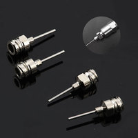 1/2 pouces 13mm métal double colle externe distribution aiguille filetée mâle