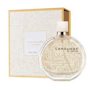 Kundendefinierter Duft 100 ml Geschenkboxverpackung Damenparfüm Spray Eigenmarke Parfums individuelles Logo