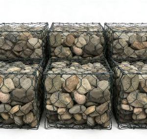 Prix fabricant Gabions en treillis tissé carré pour protection murale en pierre, cages et paniers pour rivière, WPC Australie - Product Image 3