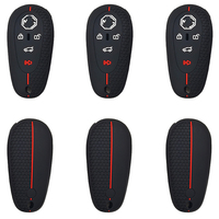 Étui de protection en silicone pour clé de voiture intelligente GT GS, télécommande pliable à 3 boutons, housse de clé de protection intégrale, accessoires automobiles en gros pour MG