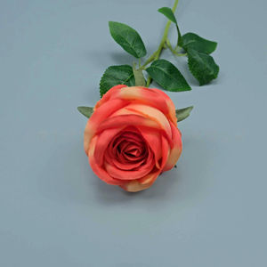 Rose en soie stabilisée éternelle à tige unique de 46*8 cm, fleur de rose conservée pour la décoration, bouquets de mariée, centres de table de <span class=keywords><strong>mariage</strong></span> - Product Image 6