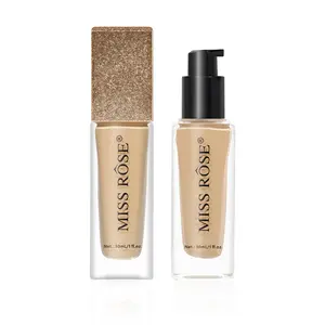 waterproof makeup liquid foundation light, natural, transparent, sweat proof, oil control concealer foundation wholesale