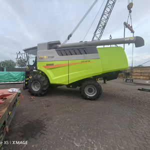 Moissonneuse agricole sur roues pour blé, maïs, soja, colza, 221 kW, 300 CV, 8 rangs, modèle TF150 4YZL-8F1W, pour récoltes saisonnières - Product Image 1