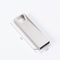 Carcasa de Memoria USB Metálica Mini Personalizada, Carcasa de Pendrive USB 2.0 con Capacidad de hasta 1TB, Compatible con Pedidos Pequeños y Personalización al por Mayor