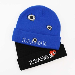 HKL0001 <strong>Blank</strong> Cuff Brimmed Acrylic Long <strong>Beanie</strong> Without logo <strong>Custom</strong> 3d Embroidery Leather Label Pearls Winter <strong>Beanie</strong> Knitted Hat - Product Image 3