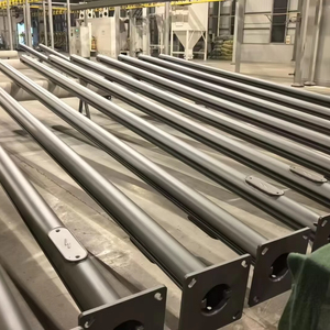 Poteaux de lampadaires solaires galvanisés de haute qualité 6M 8M 10M 12M - Product Image 1