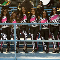 Ensemble d'uniformes de danse Majorette pour enfants et filles Cheer à sublimation personnalisée
