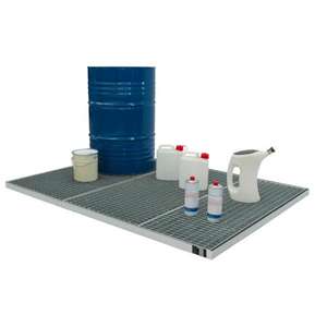 SALL - ECO1414Z Sistemas de pisos modulares con tanque de recolección, acero galvanizado-EAN SPILL RESPONSE - Product Image 2