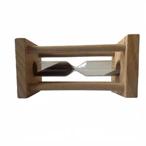 モダンで耐久性があり、環境に優しい木製砂時計タイマー、ポータブルで軽量、円筒形、ホームデコレーションギフト、新入荷 - Product Image 6