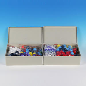 Kit modello di chimica modello molecolare struttura organica Kit struttura elettronica modello scienziato chimica aiuto 810 pz Set educazione - Product Image 5