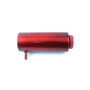 Aluminum Alloy Cooling Tank 800ml Expansion Tank For Car Modification With Hose And Mounting <b>Brackets</b> - Product Image 2