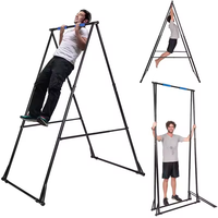 Station d'entraînement pliable autoportante pour la maison, barre de traction robuste en acier, équipement de musculation, station multifonction