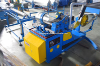 Machine de formage automatique de conduits spirale pour systèmes de ventilation HVAC Anhui Preda, 11KW, pour tôles de 0,5-1,5 mm