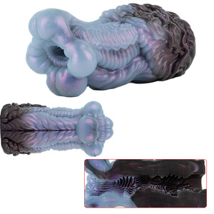 Juguete Sexual, Masturbador Masculino de Silicona con Forma de Criatura de Fantasía, Masajeador de Pene de un Solo Canal, Funda Suave para una Estimulación Mejorada - Product Image 1