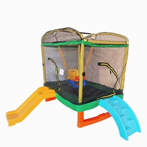 Vente chaude Jingyi 6.5Ft <span class=keywords><strong>Gymnastique</strong></span> Professionnelle Durable En Plein Air Intérieur Enfants Rond Bungee Trampoline À Vendre - Product Image 6