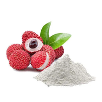 Supplément à base de plantes de qualité alimentaire en poudre d'extrait de plante de litchi de haute qualité dans l'emballage de tambour emballé sous vide