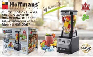 Licuadora Hoffmans Super Heavy Duty <span class=keywords><strong>de</strong></span> 2200W con Jarra Irrompible <span class=keywords><strong>de</strong></span> 2L, Transmisión Metálica, Trituradora <span class=keywords><strong>de</strong></span> <span class=keywords><strong>Hielo</strong></span>, Venta al por Mayor B2B en África, ¡La Más Vendida! - Product Image 5