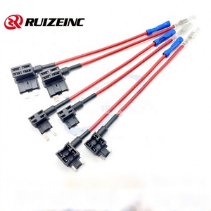 Haute qualité automobile 3 broches broche 5A 10A 15A 20A Micro lame fusible porte-robinet pour voiture lumière alarme localisateur lecteur Audio - Product Image 2