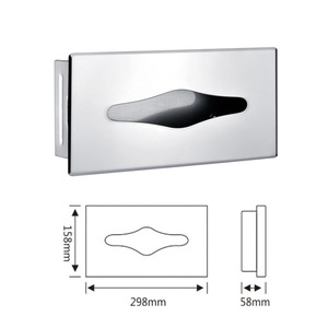 <span class=keywords><strong>Portarrollos</strong></span> de Papel Higiénico Empotrado en la Pared de Acero Inoxidable, Dispensador de Papel para Baño, Hospital, Cocina, Gimnasio, Diseño Moderno - Product Image 5