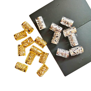 Piccolo pacchetto di plastica per gli stili Punk Rock Reggae accessori Dreadlock parrucca da discoteca e intrecciati anelli per capelli strumenti di estensione dei capelli - Product Image 2