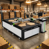 Découpeuse numérique CNC pour le rainurage en V et le semi-découpage des cartons ondulés