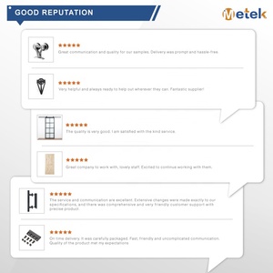 Guide d'installation de portes coulissantes <span class=keywords><strong>Garrick</strong></span>, Rails roulants de porte de grange charnière Guide de porte coulissante en Nylon - Product Image 5