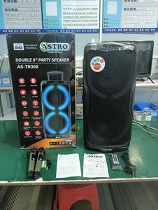 ลำโพงพกพาสำหรับใช้ในบ้านงานปาร์ตี้, ลำโพง AL308ไฟ LED 8นิ้วสำหรับใช้ในบ้านงานปาร์ตี้ในร่มกลางแจ้งห้องโถง - Product Image 6